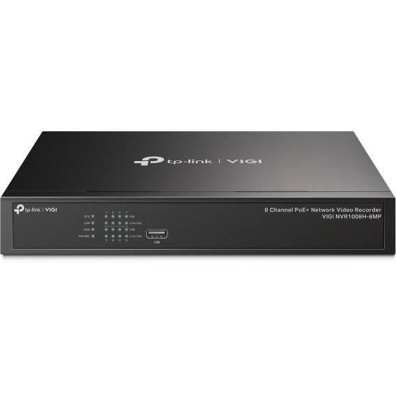 Obrázok pre TP-Link VIGI NVR1008H-8MP síťový videorekordér Černá