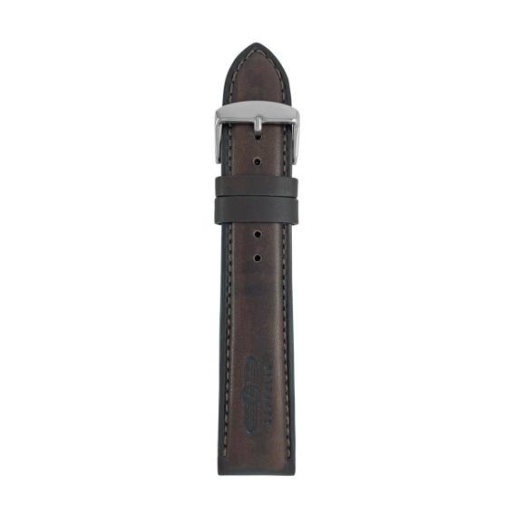 Obrázok pre Leather strap Zeppelin brown, 22 mm