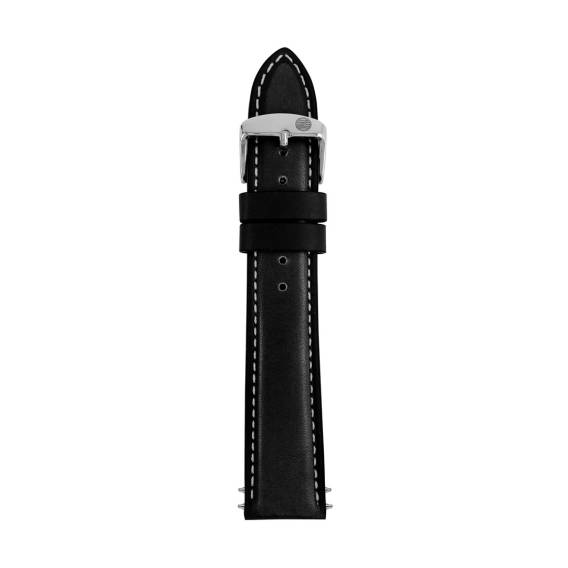 Obrázok pre Leather strap Zeppelin, black 20 mm