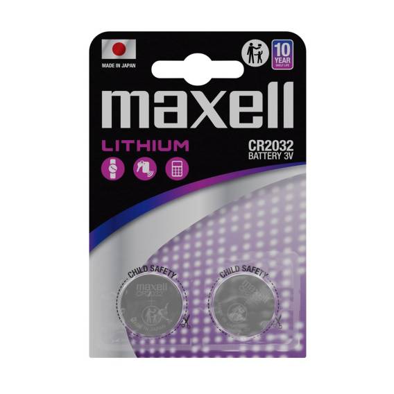 Obrázok pre Maxell CR2032 Sada lithiových baterií 2 ks