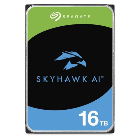 Obrázok pre Seagate SkyHawk AI vnitřní pevný disk 16 TB 7200 ot/min 512 MB 3.5" Serial ATA III (ST16000VE004)