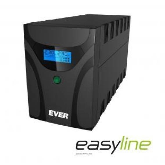 Obrázok pre Ever EASYLINE 1200 AVR USB zdroj nepřerušovaného napětí Line-interaktivní 1,2 kVA 600 W 4 AC zásuvky / AC zásuvek