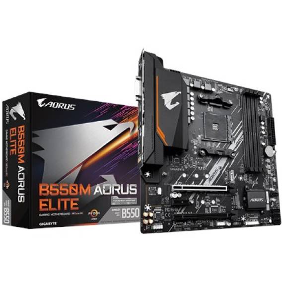 Obrázok pre GIGABYTE B550M AORUS ELITE základní deska AMD B550 Socket AM4 Micro ATX