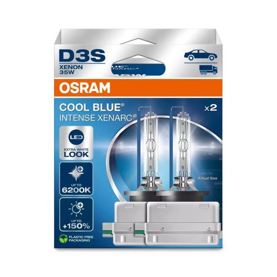Obrázok pre Bulb (Set of 2) D3S 42V 35W PK32D-5 Cool Blue Intense NextGen 6200K