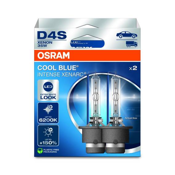 Obrázok pre Bulb (Set of 2) D4S 42V 35W P32D-5 Cool Blue Intense NextGen 6200K