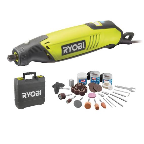 Obrázok pre RYOBI EHT150V přímá bruska 150W, sada 115 příslušenství