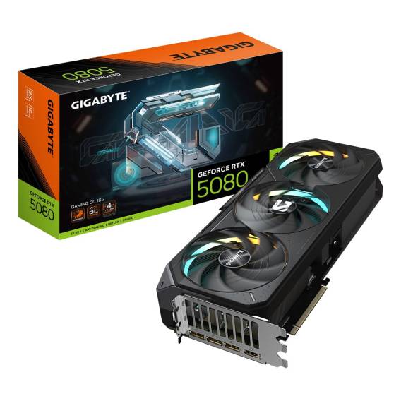 Obrázok pre GIGABYTE GeForce RTX 5080 GAMING OC 16G NVIDIA 16 GB GDDR7