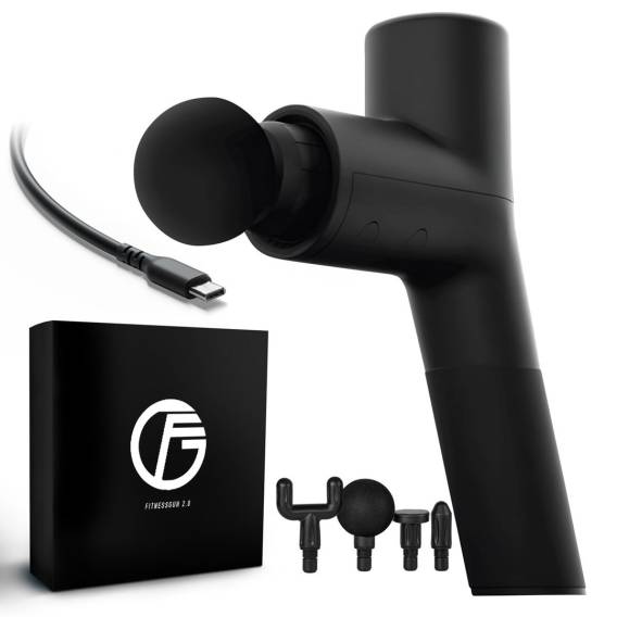Obrázok pre Extralink Massage Gymgun Fit 2.0 Lite | Massage gun | 4 heads, 6 modes