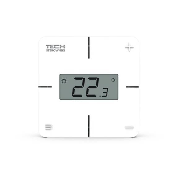 Obrázok pre Wireless room controller mechanical white R-8X
