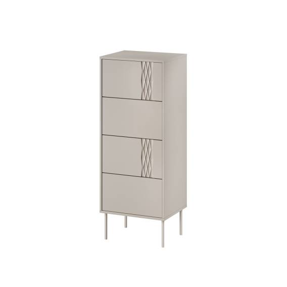 Obrázok pre Cama 4S TRESSE komoda 50x40x125 kašmírová matná