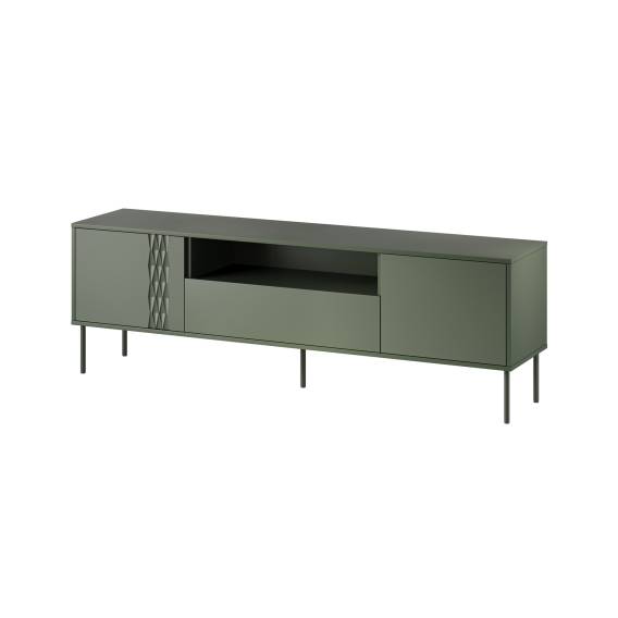 Obrázok pre Cama EF TRESSE RTV skříň 180x40x54,5 matná zelená