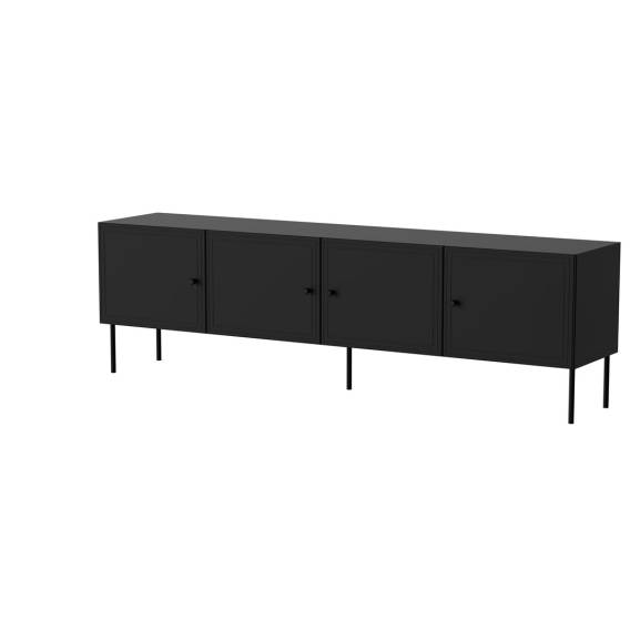 Obrázok pre Cama 4D RTV skříň PALAZZO BIS 201x40x60 černá matná