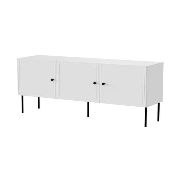 Obrázok pre Cama RTV 3D skříň PALAZZO BIS 151x40x60 bílá matná