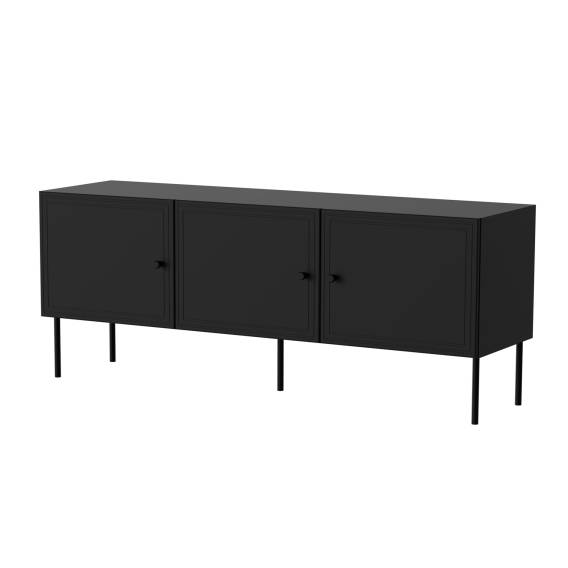 Obrázok pre RTV 3D skříň PALAZZO BIS 151x40x60 černá matná