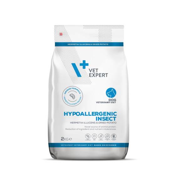 Obrázok pre VETEXPERT Veterinary Diet Hypoallergenic Insect Dog Mono - suché krmivo pro psy - 2 kg