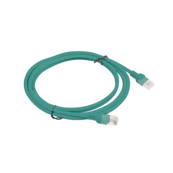 Obrázok pre PATCHCORD KAT.6 UTP 3M ZIELONY FLUKE PASSED LANBERG 10-PACK
