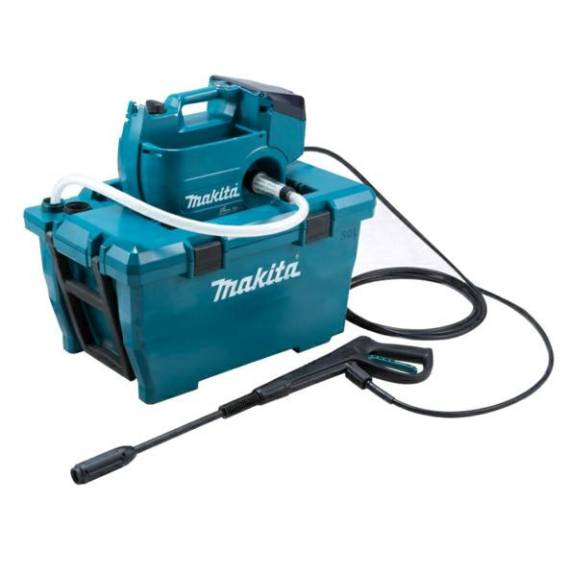Obrázok pre Makita DHW080ZK tlaková myčka Napřímený Baterie 380 l/h Černá, Modrá