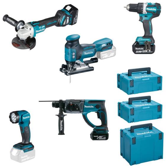 Obrázok pre Makita DLX5044TJ sada aku nářadí
