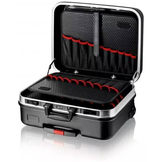 Obrázok pre Knipex BIG Basic Move Krabice na nářadí ABS (akrylonitril-butadien-styren), Hliník Černá