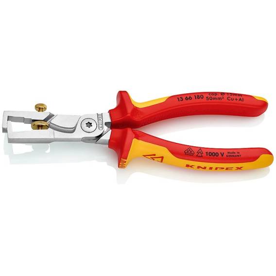 Obrázok pre Knipex StriX Kombinační kleště Červená, Žlutá