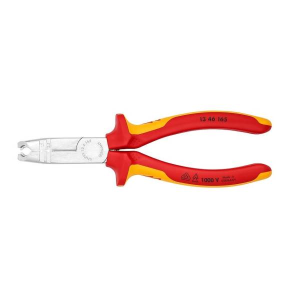 Obrázok pre Knipex 13 46 165 odizolovací kleště Červená, Žlutá