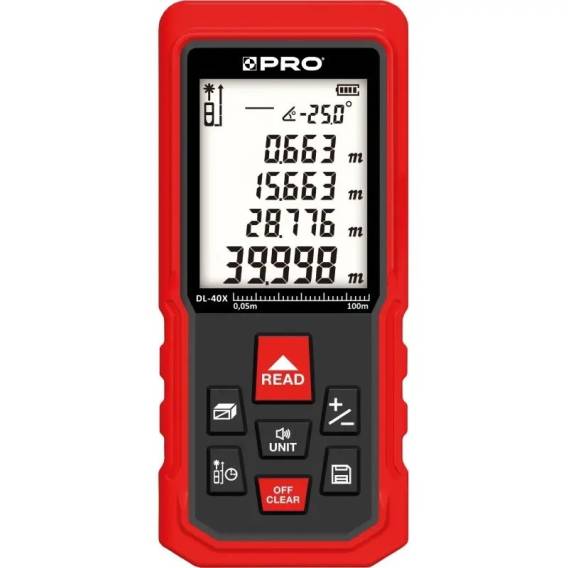 Obrázok pre Laser Distance Meter DL-40X