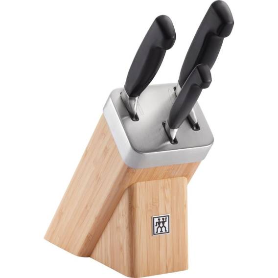 Obrázok pre SADA 3 NOŽŮ V SAMOOSTŘÍCÍM BLOKU ZWILLING FOUR STAR 35135-400-0