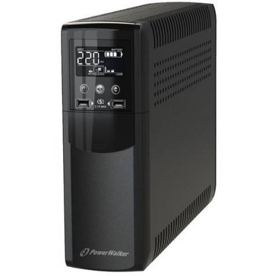Obrázok pre PowerWalker VI 1000 CSW FR zdroj nepřerušovaného napětí Line-interaktivní 1 kVA 6000 W 4 AC zásuvky / AC zásuvek