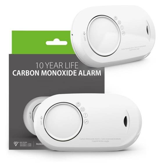 Obrázok pre FireAngel FA3820-EUX10 CO Detector, Wireless Surfa