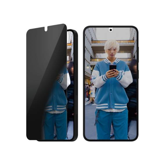 Obrázok pre PanzerGlass ® 2-Way Privacy Screen Protector Samsung Galaxy S25 | S24 | Ultra-Wide Fit Čirá ochranná fólie na displej 1 kusů