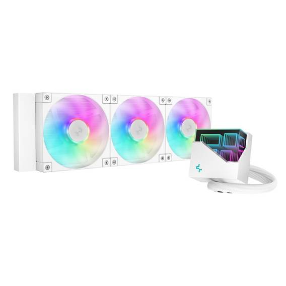 Obrázok pre DeepCool LT360 Procesor Kapalinový chladič typu vše v jednom 12 cm Bílá 1 kusů