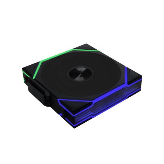 Obrázok pre Lian Li Uni Fan TL120 LCD Reverse Blade Wireless Počítačová skříň Ventilátor 12 cm Černá 1 kusů