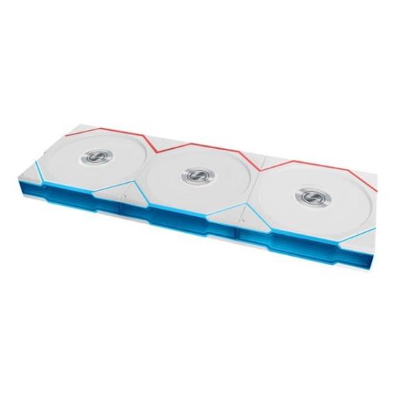 Obrázok pre Lian Li 12TLLCD1W3W Chladicí systém pro počítač Počítačová skříň Ventilátor 12 cm Bílá