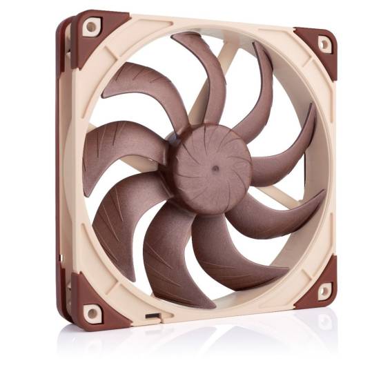 Obrázok pre Noctua NF-A14X25 G2 LS-PWM Chladicí systém pro počítač Počítačová skříň Vzduchový chladič 14 cm Béžová, Hnědá 1 kusů