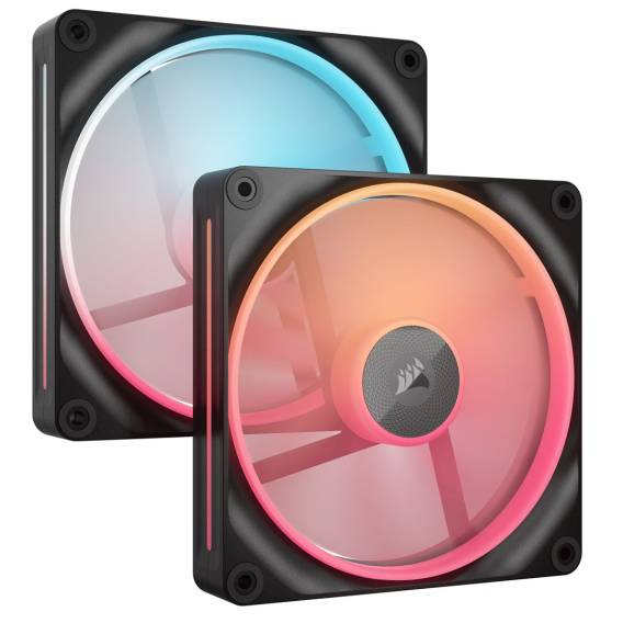 Obrázok pre Corsair iCUE LINK LX140-R RGB Počítačová skříň Ventilátor 14 cm Černá 2 kusů