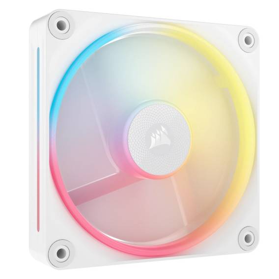 Obrázok pre Corsair iCUE LINK LX120-R RGB Počítačová skříň Ventilátor 12 cm Bílá 1 kusů