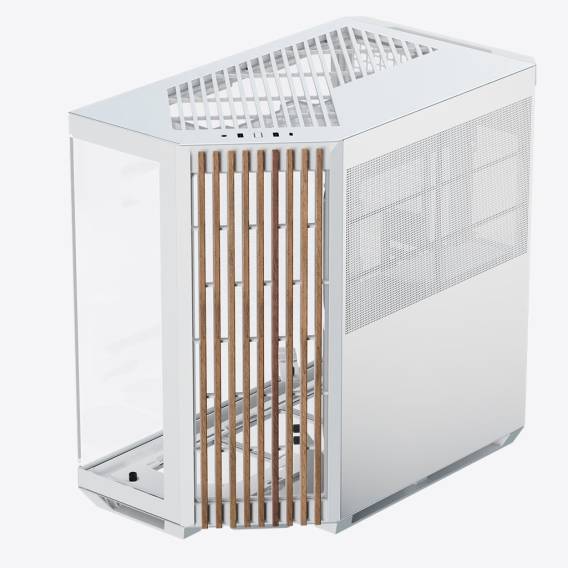 Obrázok pre APNX V1-W-WT-v1 Midi Tower Bílá, Dřevo