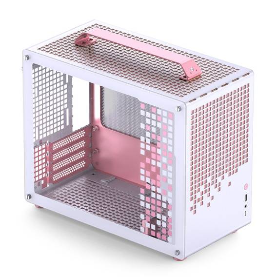 Obrázok pre Jonsbo Z20 Pink/White Mini Tower Růžová, Bílá