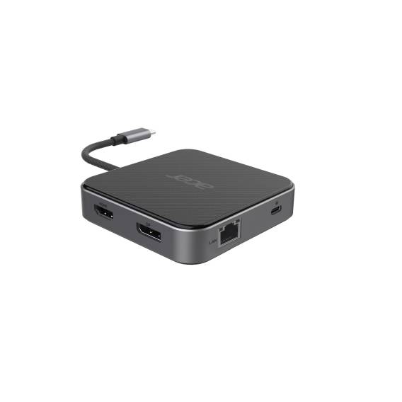 Obrázok pre Acer 7-in-1 USB 4 Dongle Kabel USB4 Černá, Stříbrná