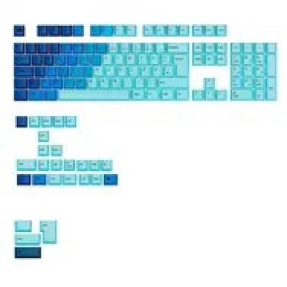 Obrázok pre Glorious GPBT Gradient Keycaps, ISO Layout (DE), P