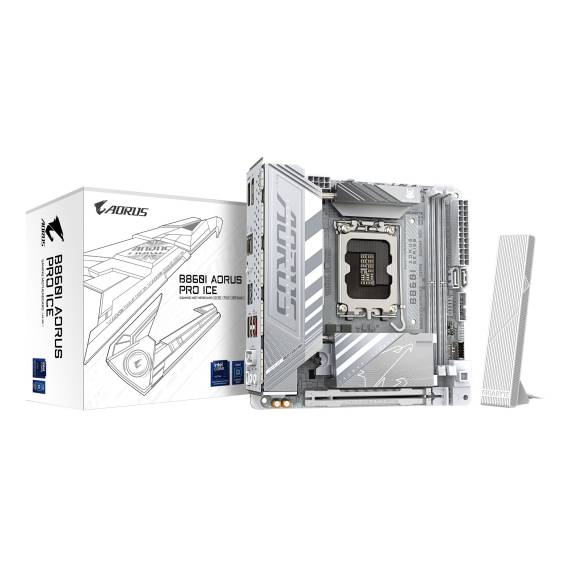 Obrázok pre GIGABYTE B860I AORUS PRO ICE základní deska Intel B860 LGA 1851 (Socket V1) Mini ITX
