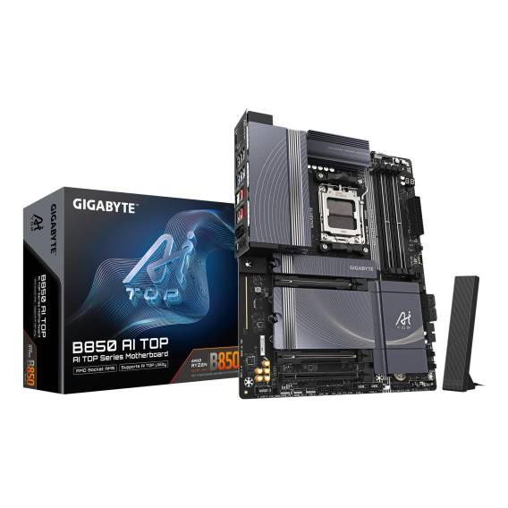 Obrázok pre GIGABYTE B850 AI TOP základní deska AMD B850 Zásuvka AM5 ATX
