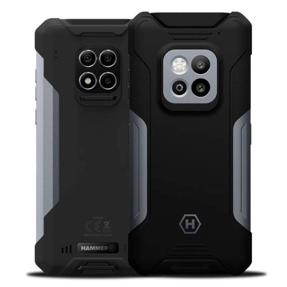 Obrázok pre HAMMER Construction 2 5G 16,7 cm (6.58") Dual SIM Android 14 USB typu C 6 GB 128 GB 6500 mAh Stříbrná