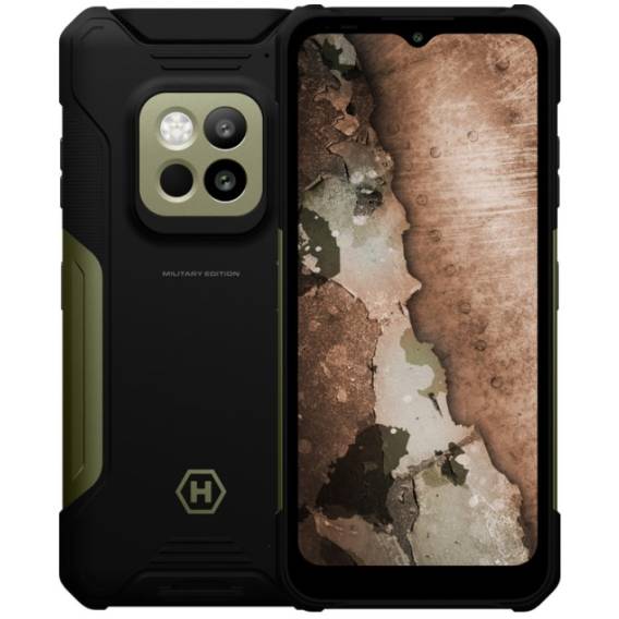 Obrázok pre HAMMER Construction 2 Thermal 5G Military Edition 16,7 cm (6.58") Dual SIM Android 14 USB typu C 8 GB 256 GB 6500 mAh Černá, Zelená