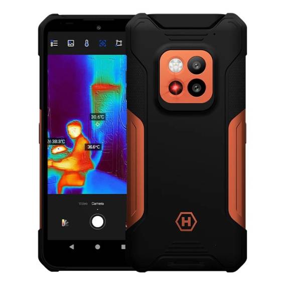 Obrázok pre HAMMER Construction 2 Thermal 5G, Orange, Dual SIM