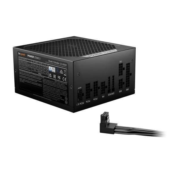 Obrázok pre be quiet! POWER ZONE 2 850W napájecí zdroj 20+4 pin ATX ATX Černá