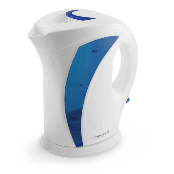 Obrázok pre Esperanza EKK018B Rychlovarná konvice 1,7 l, bílá/modrá