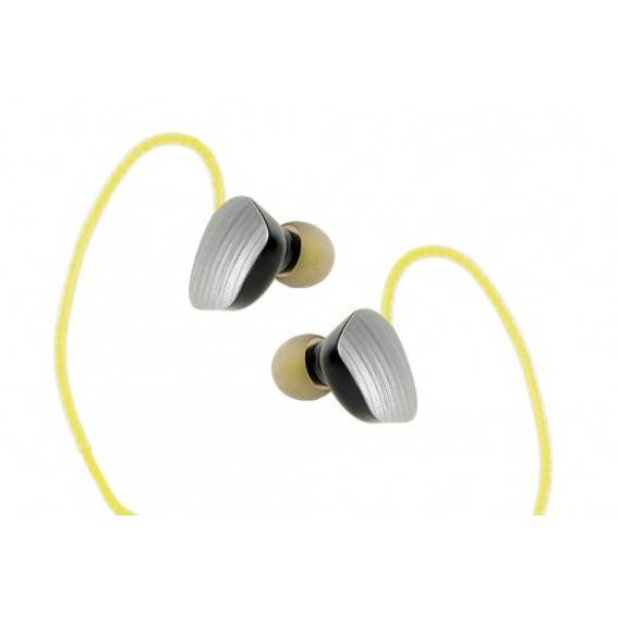 Obrázok pre iBox X1 BLUETOOTH Sluchátka s mikrofonem Bezdrátový Do ucha Hovory/hudba Šedá, Žlutá