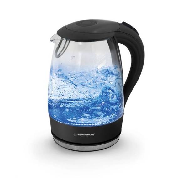 Obrázok pre Esperanza EKK011K Rychlovarná konvice 1,7 l sklo/černá 2200 W