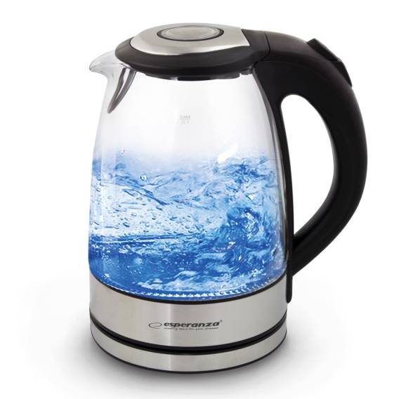 Obrázok pre Esperanza EKK012 Rychlovarná konvice 1,7 l sklo/černá 2200 W